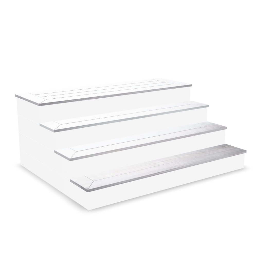 StairsDelivered Standard Steps — 6' × 4 Risers